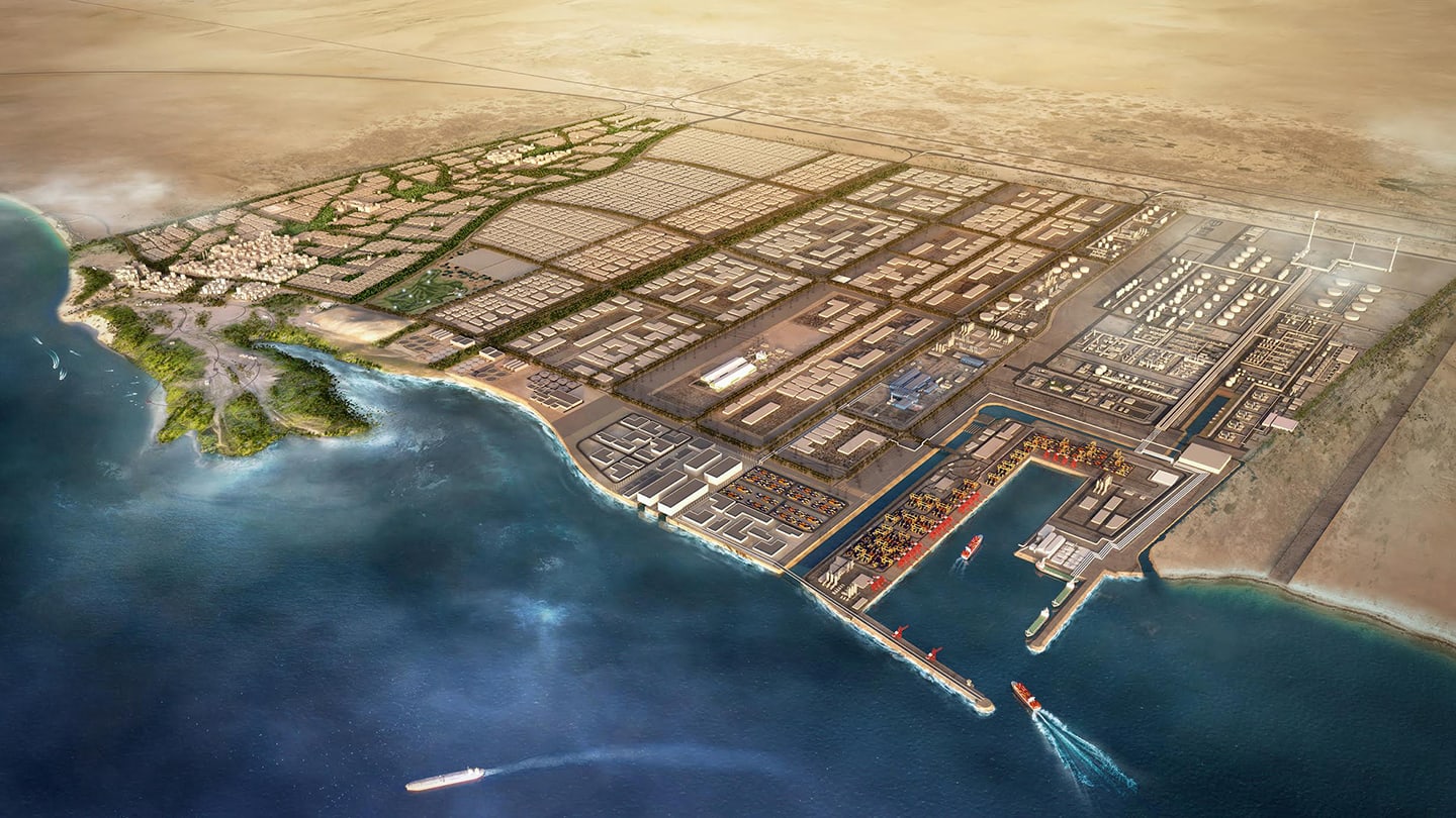 Jazan City infrastructure development